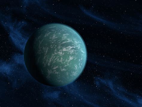 Kepler 22b as illustrated by artist. NASA image posted on AmericaSpace - AmericaSpace