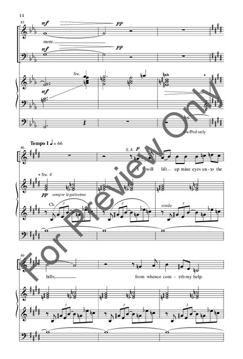 My Help Cometh from the Lord (SATB ) by Jame | J.W. Pepper Sheet Music