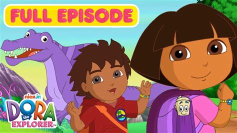 Dora and Diego in the Time of Dinosaurs! 🦖 | FULL EPISODE | Dora the ...