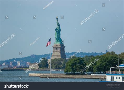 Statue Liberty Ellis Island Stock Photo 1566106684 | Shutterstock