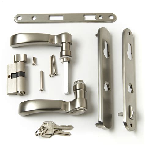 Andersen Traditional Storm Door Handleset - Satin Nickel - Schillings