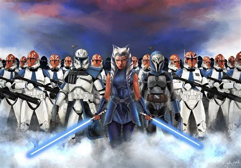 Download Ahsoka Tano, a powerful Jedi and beloved Star Wars character. Wallpaper | Wallpapers.com