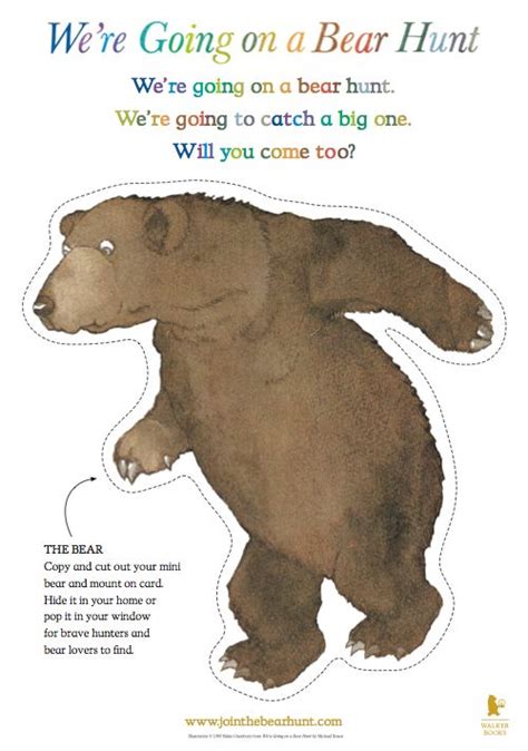 Activity Sheets – We're Going on a Bear Hunt | Bear theme preschool, Bears preschool, Preschool ...