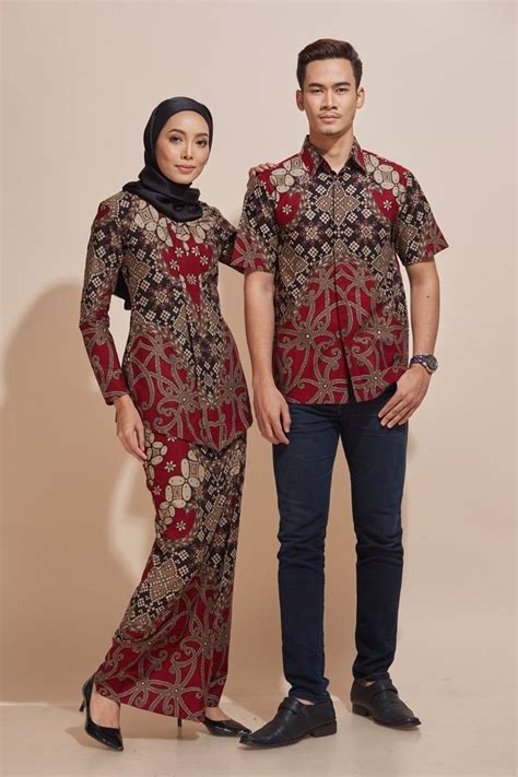 Model Baju Batik Jawa Couple Kebaya Hijab, Kebaya Muslim, Batik Fashion Modern, Fashion Muslim ...