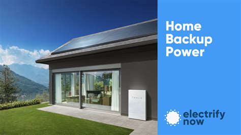 Install rooftop solar or battery storage — Electrify Now