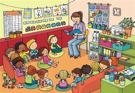 NIÑOS EN CLASE DE KINDER GARDEN - 280 pieces - Play Jigsaw Puzzle for free at Puzzle Factory