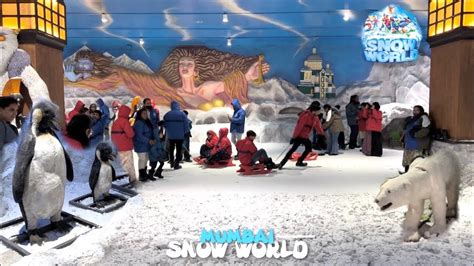 Snow World Mumbai, Phoenix Market City Mall - Largest Indoor Snow Park | -10° C Temprature - YouTube