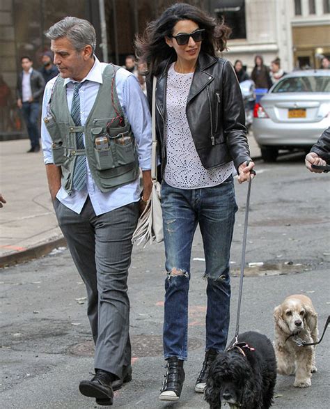 George Clooney LASHES OUT after ‘photographers scale fence’ to take ...