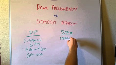 Dawn Phenomenon vs Somogyi Effect - YouTube