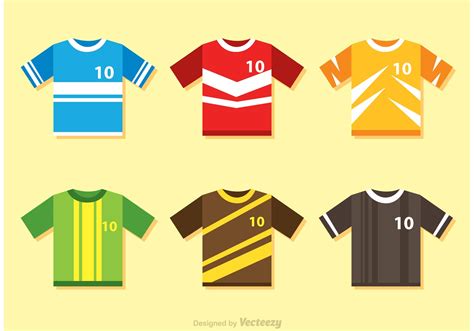 Color Soccer Jersey Vectors 87713 Vector Art at Vecteezy