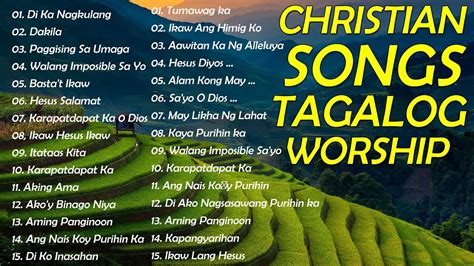 Devotional Christian Songs 🎚 Best Tagalog Worship With Lyrics - YouTube ...