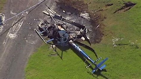 Documentary makers killed in Australia helicopter crash - BBC News