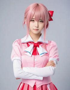 Female Nanami Kento Cosplay. Face Swap. Insert Your Face ID:1008589