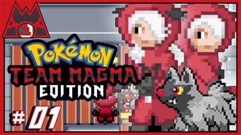 Pokemon Team Magma Edition Part 1 PLAYING AS A MAGMA GRUNT Pokemon GBA ...