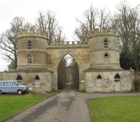 The grand estate entrance to Duns Castle by Liz 'n' Jim, via Geograph | Places to travel, Castle ...