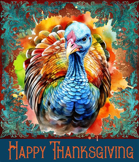 Thanksgiving Turkey Art Free Stock Photo - Public Domain Pictures