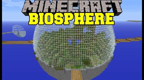 Minecraft Mod Showcase - Biosphere Mod - YouTube