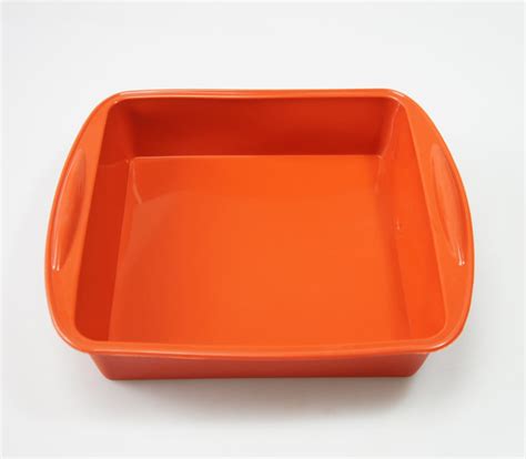 8 inch / 200mm SQUARE Silicone Cake Baking Mould / Tray Bake Silicone ...