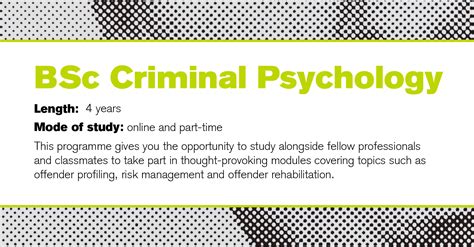 BSc (Hons) Criminal Psychology | University of Essex Online