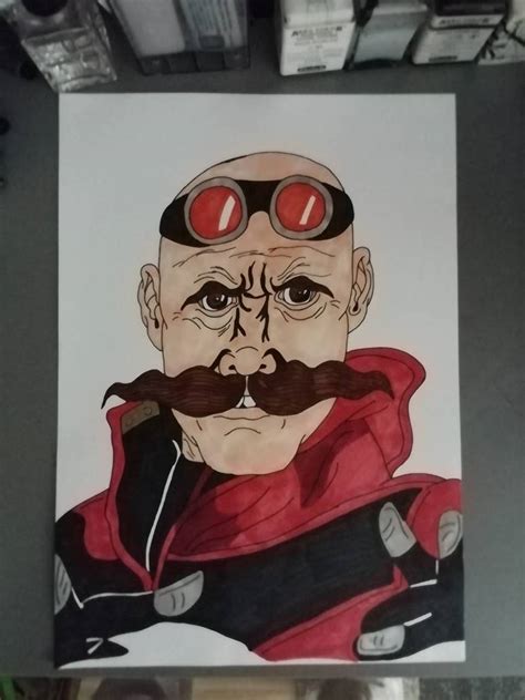 Dr. Robotnik aka Dr. Eggman by Eddie-Lou-Fan on DeviantArt