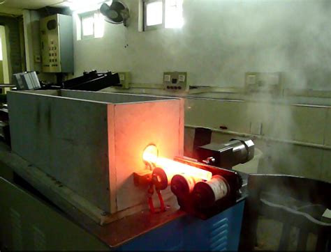 commercial 100KW Induction Heat treatment equipment for Steel Bar Heating