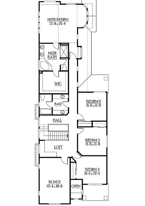 Narrow Lot Home Plan with Options - 23250JD | Architectural Designs - House Plans