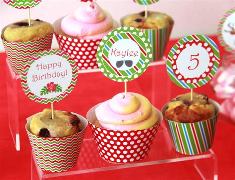 Christmas Birthday Party for Summer Christmas/Holiday Party Ideas | Photo 30 of 35 | Catch My Party