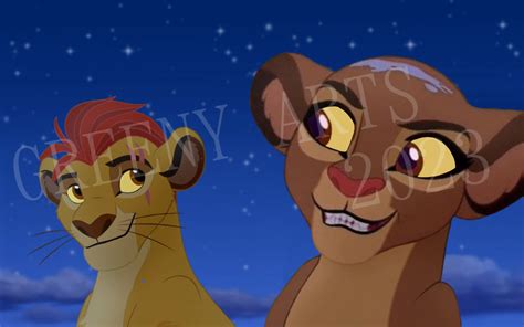 Kion and Rani by GreenyArts on DeviantArt