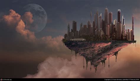 Cloud City by Fraser Almeida | 2D | CGSociety Shutter Speed Photography, Action Photography ...