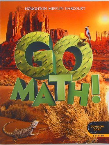 GO MATH! Grade 5 Common Core Edition Isbn 9780547587813 2012 - Houghton Mifflin Harcourt ...