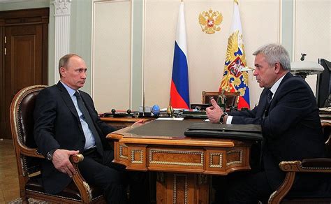 Meeting with LUKOIL president Vagit Alekperov • President of Russia