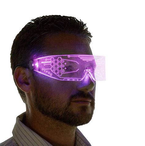 Futuristic Light Up LED Glasses - Swag Vibe