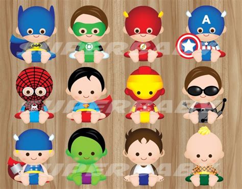 Superhero Baby Shower Party Printable Package Invitat - vrogue.co