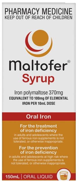 Maltofer - Syrup , Oral Iron 150ml Liquid | Buy In Sydney | Kennedy's ...