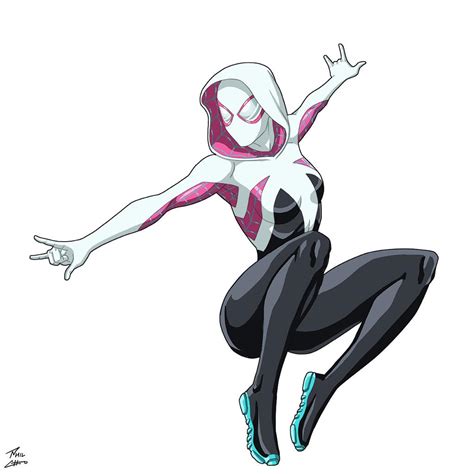 Ghost Spider (Gwen Stacy) by phil-cho on DeviantArt