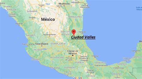 ¿Dónde está Ciudad Valles? Mapa Ciudad Valles - ¿Dónde está la ciudad?