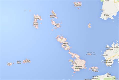 Map of Kalymnos