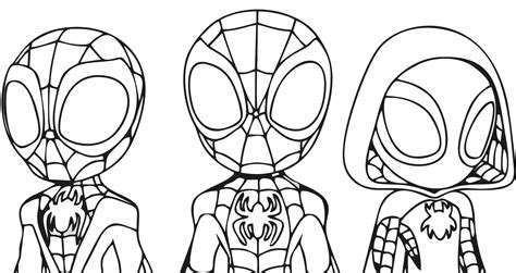 Free Printable Spidey Coloring Pages for Kids - AtoAllinks