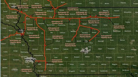 Meetings underway on proposed carbon capture pipeline in Iowa | who13.com