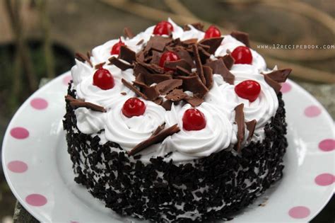 Mini Black Forest Cake on a Pan - Recipe Book