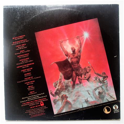 Various Artists / Heavy Metal Soundtrack 2LP vg 1981 – Thingery Previews Postviews & Music