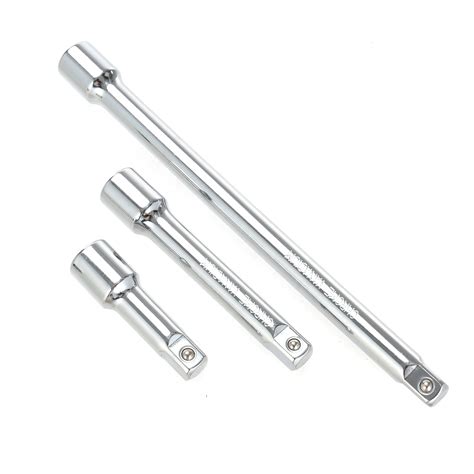 Hyper Tough 3 Piece 3/8 inch Socket Extension Bars 8UC0002A - Walmart.com