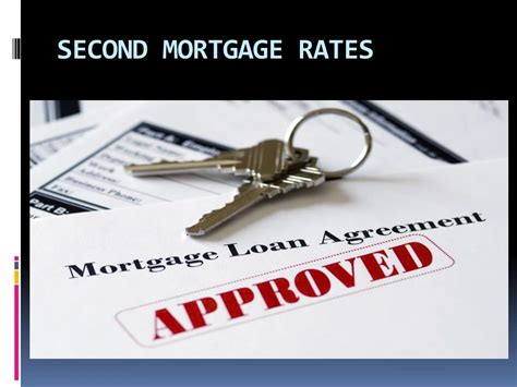 Mortgage Rates: Second Mortgage Rates