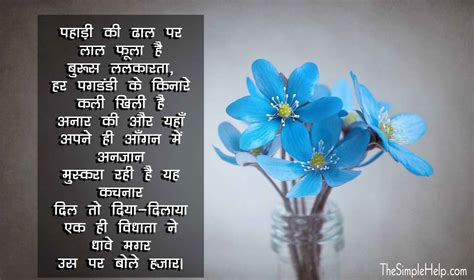 7+ फूलों पर सुन्दर कविताएँ - Poem on Flowers in Hindi