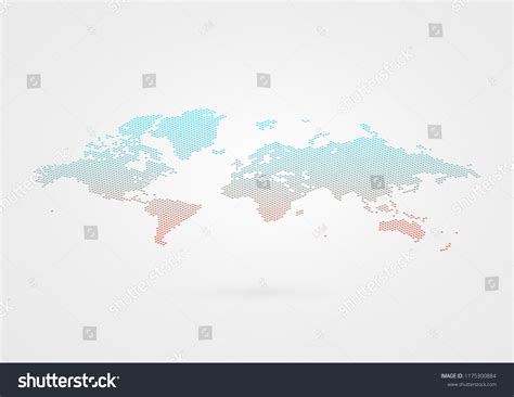 World Map Infographic Symbol Vector Layout Stock Vector (Royalty Free ...