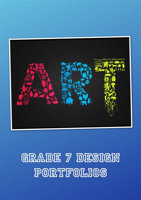 Grade 7 Design Portfolios by bindu bammi - Issuu