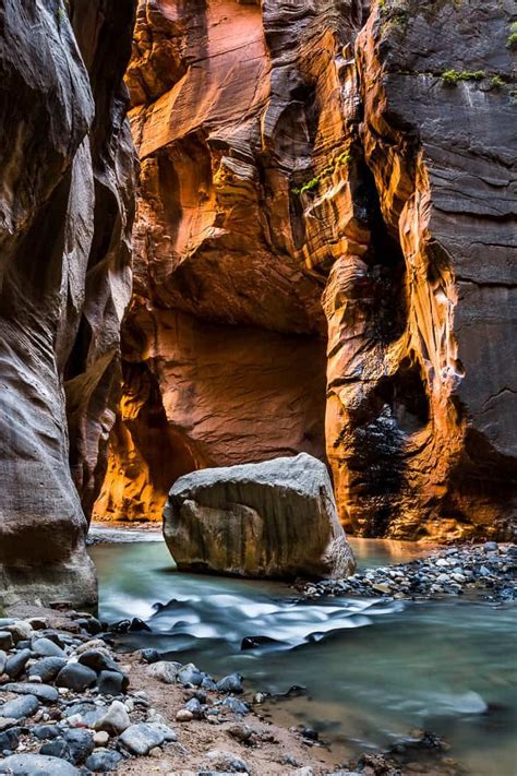 The narrows in zion national park – Artofit