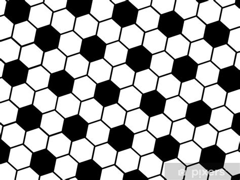 Wall Mural soccer ball pattern - PIXERS.US