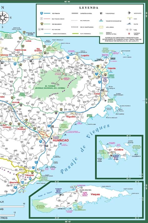 Mapa de Puerto Rico - Carreteras 4 PR-Este | Wallet Survival Puerto Rico | Wallet Supervivencia ...