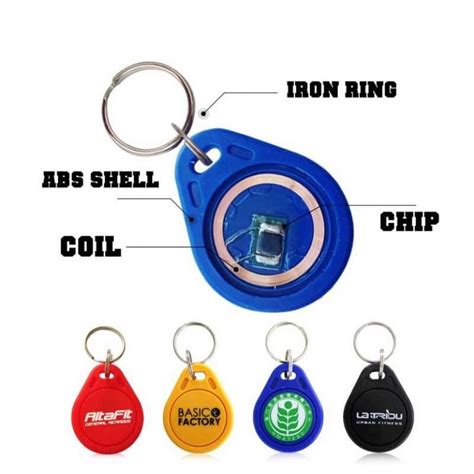 RFID Key Fob , Custom RFID Keychain ID Keychain Company